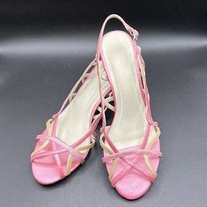 Easy Step Sandals New in Original Box SZ 8.5M in Pink, **Please Read Thru!